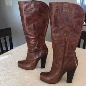 Brown Jessica Simpson knee high boots